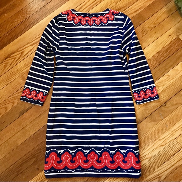 Vineyard Vines Shift Dress {Navy & Orange} - Picture 6 of 8